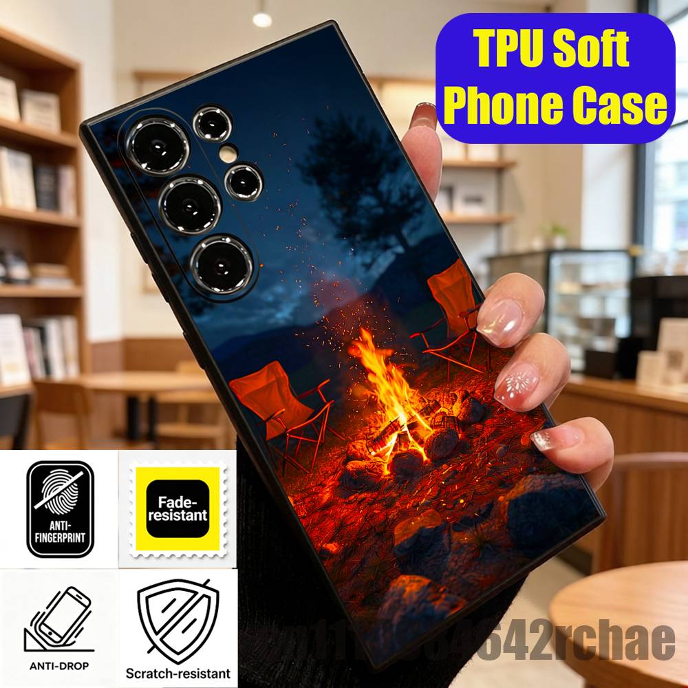 For Outdoor Camping Bonfire Wa - Outdoor Camping Wallpaper ulasan dan harga