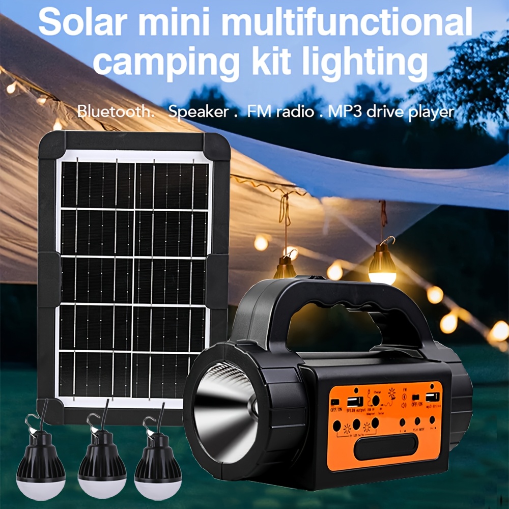 Solar Rechargeable Camping Lig - Outdoor Camping Lantern ulasan dan harga