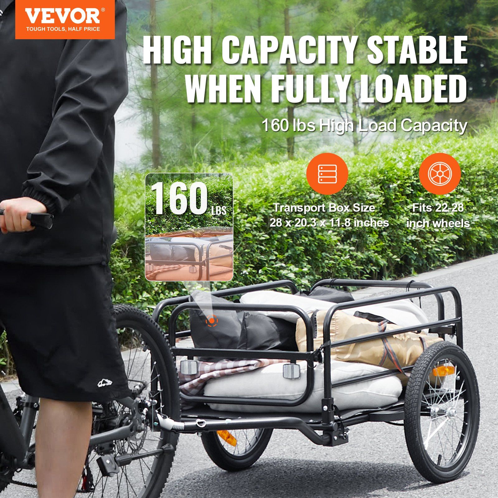 Bike Cargo Trailer Foldable Wa - Outdoor Camping Shop ulasan dan harga