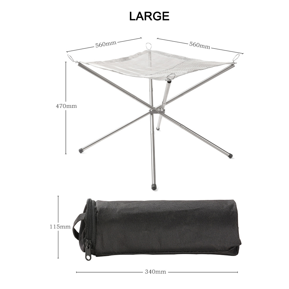 Portable Camping Fire Pit Gril - Outdoor Camping Fire Pit ulasan dan harga