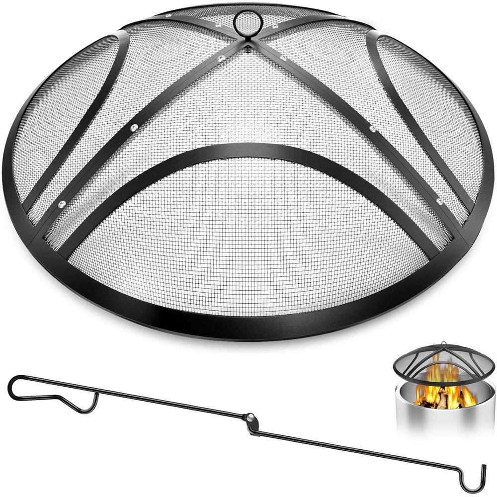 40 Outdoor Fire Pit Mesh Cover - Outdoor Camping Fire Pit ulasan dan harga