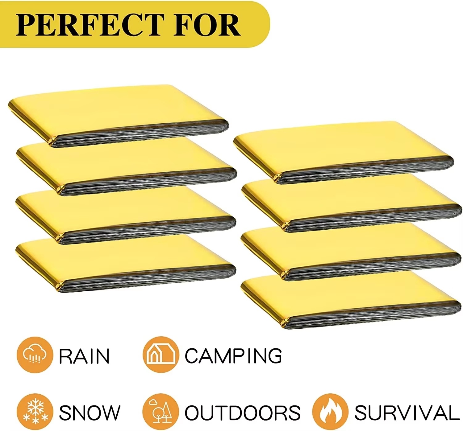 15-1Pcs Emergency Thermal Blan - Outdoor Camping Mat Waterproof ulasan dan harga