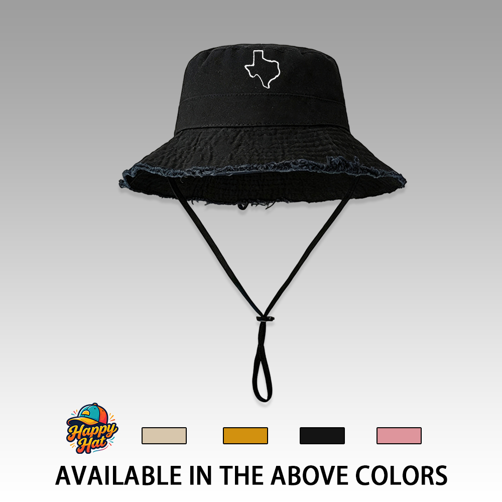 1PC Texas Outline Embroidered  - Outdoor Camping In Texas ulasan dan harga