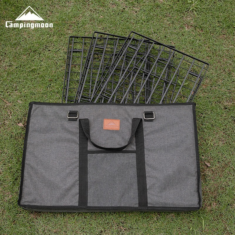 CAMPINGMOON T-235 Iron Storage - Outdoor Camping Table With Storage ulasan dan harga