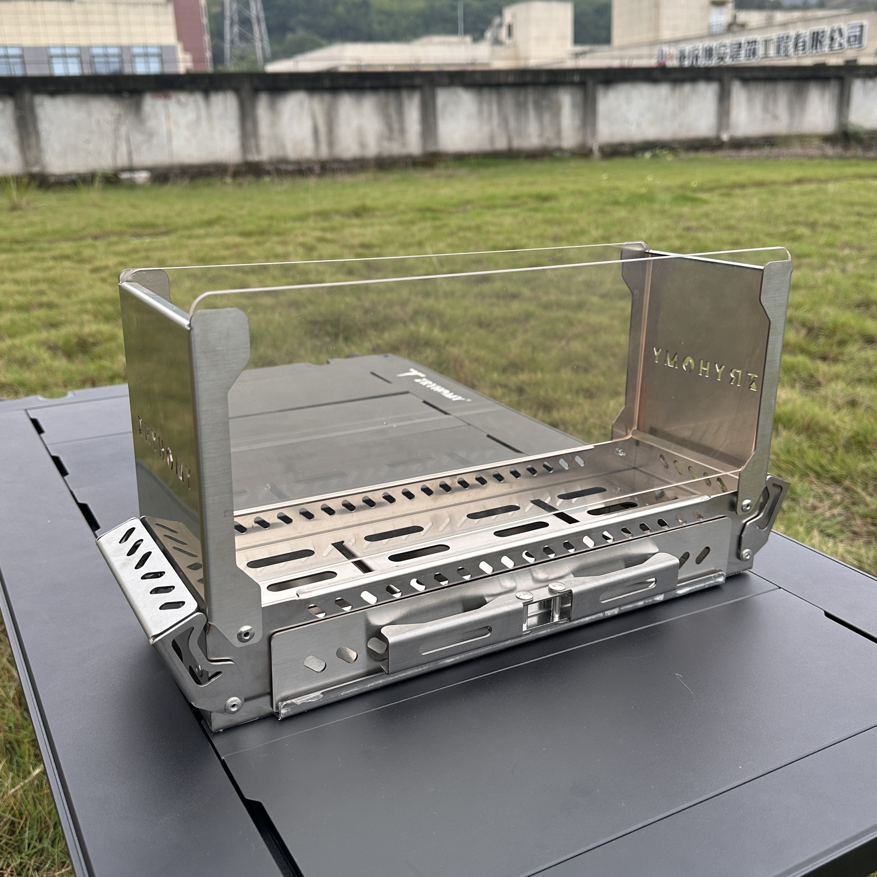 Tryhomy IGT Half-Unit Desktop  - Outdoor Camping Fire Pit ulasan dan harga