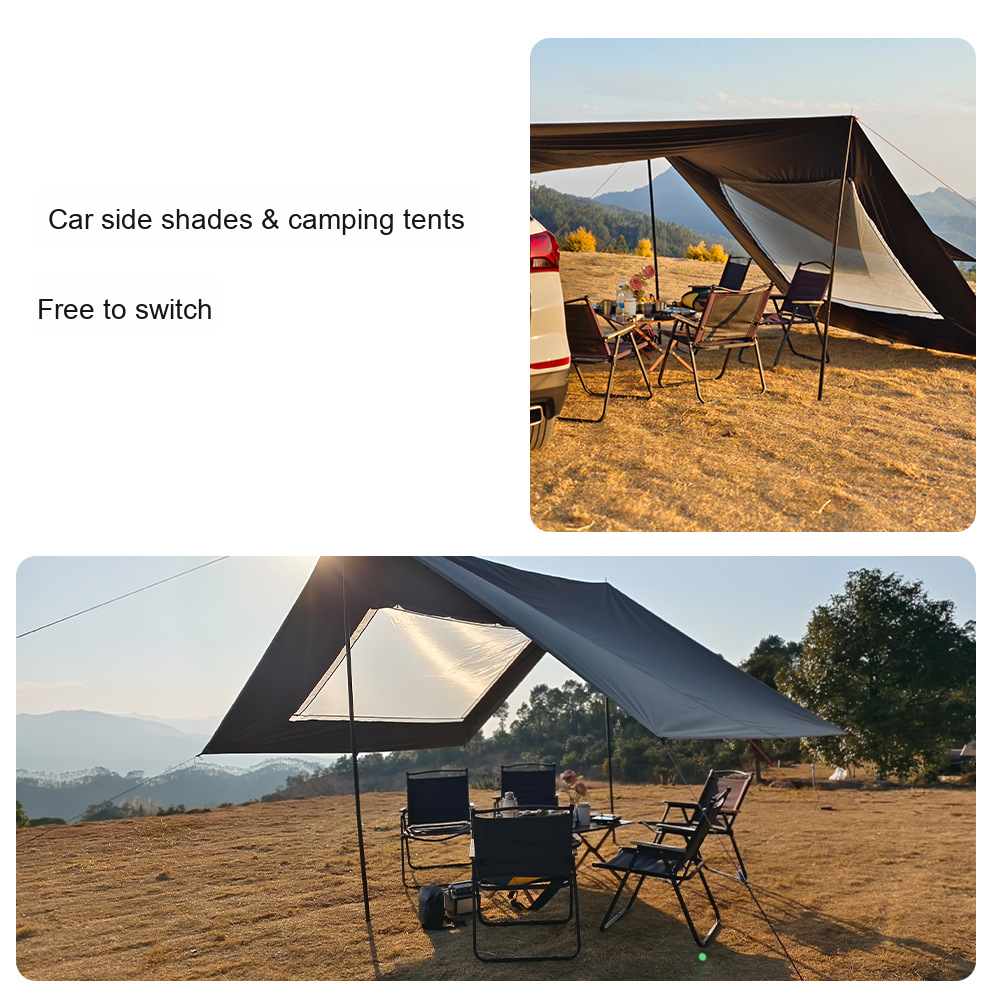 Factory Direct Sale Polyester  - Outdoor Camping Car Tail Tent ulasan dan harga