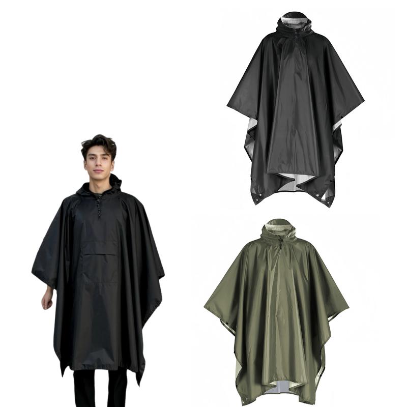 Rain Coat Travel Raincoat Wate - Camping Rain Poncho ulasan dan harga