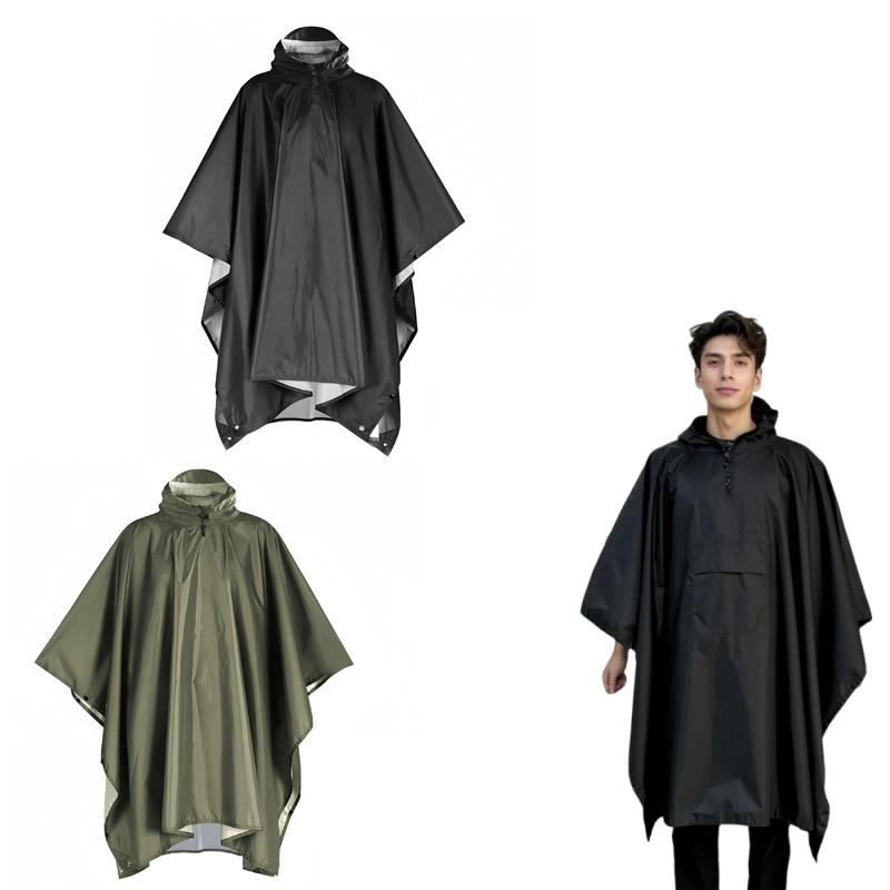 Rain Coat Travel Raincoat Wate - Camping Rain Poncho ulasan dan harga