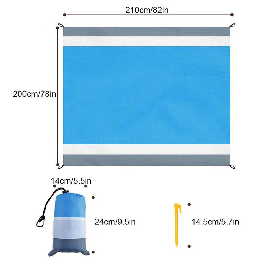 , Large Beach Mat, Waterproof  - Outdoor Camping Mats Large ulasan dan harga