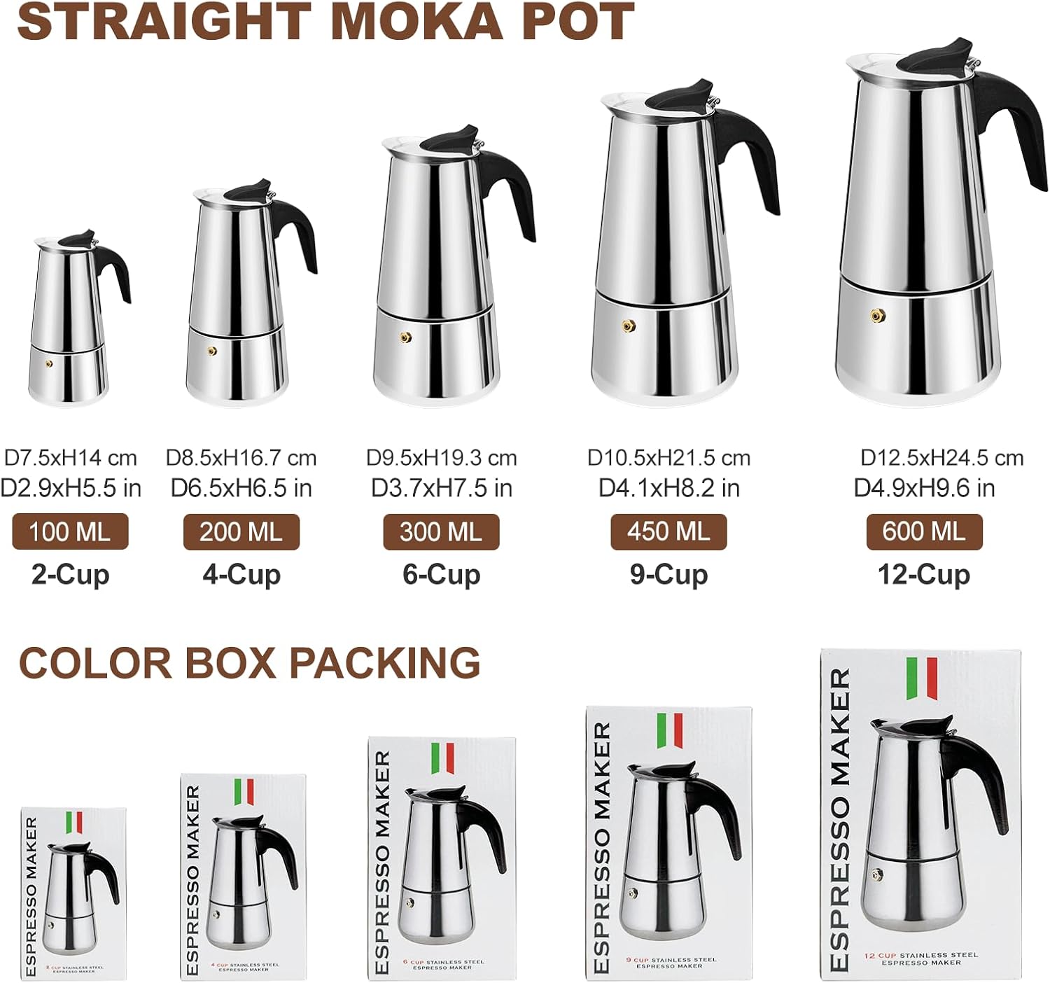 2 Cup Stovetop Espresso Maker  - Camp Percolator Coffee ulasan dan harga