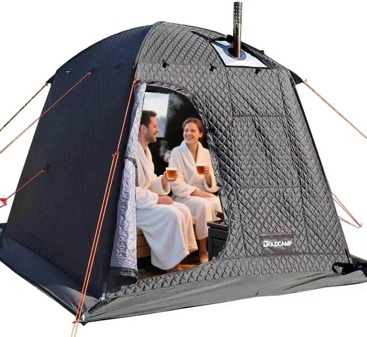 3-4 Person Portable Steam Saun - Outdoor Camping Box ulasan dan harga