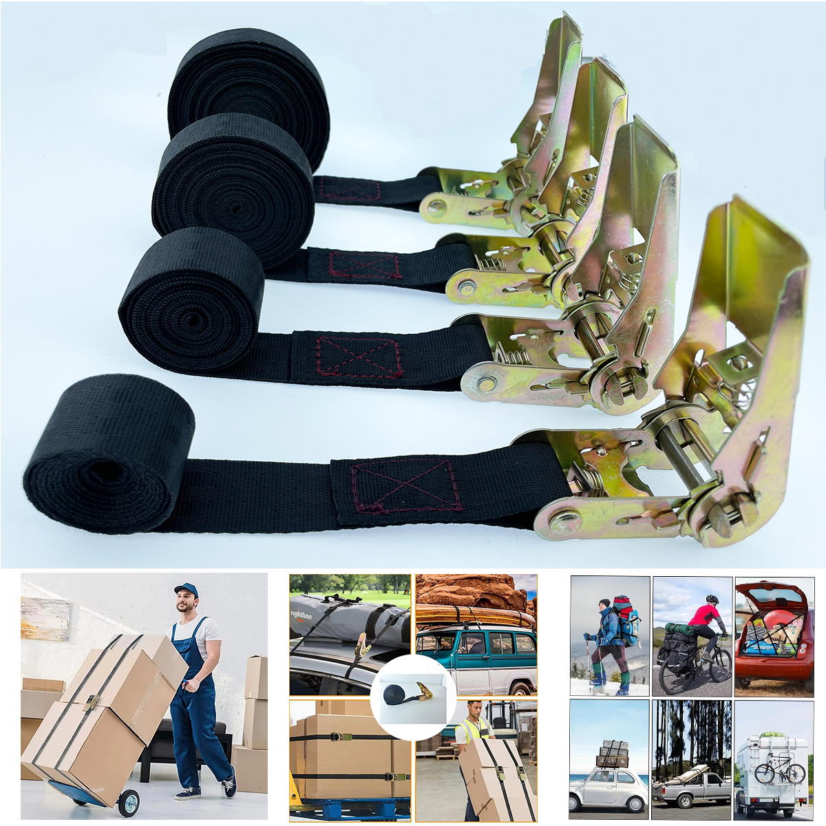Cargo Strap Ratchet Tensioner  - Outdoor Camping Vehicle ulasan dan harga