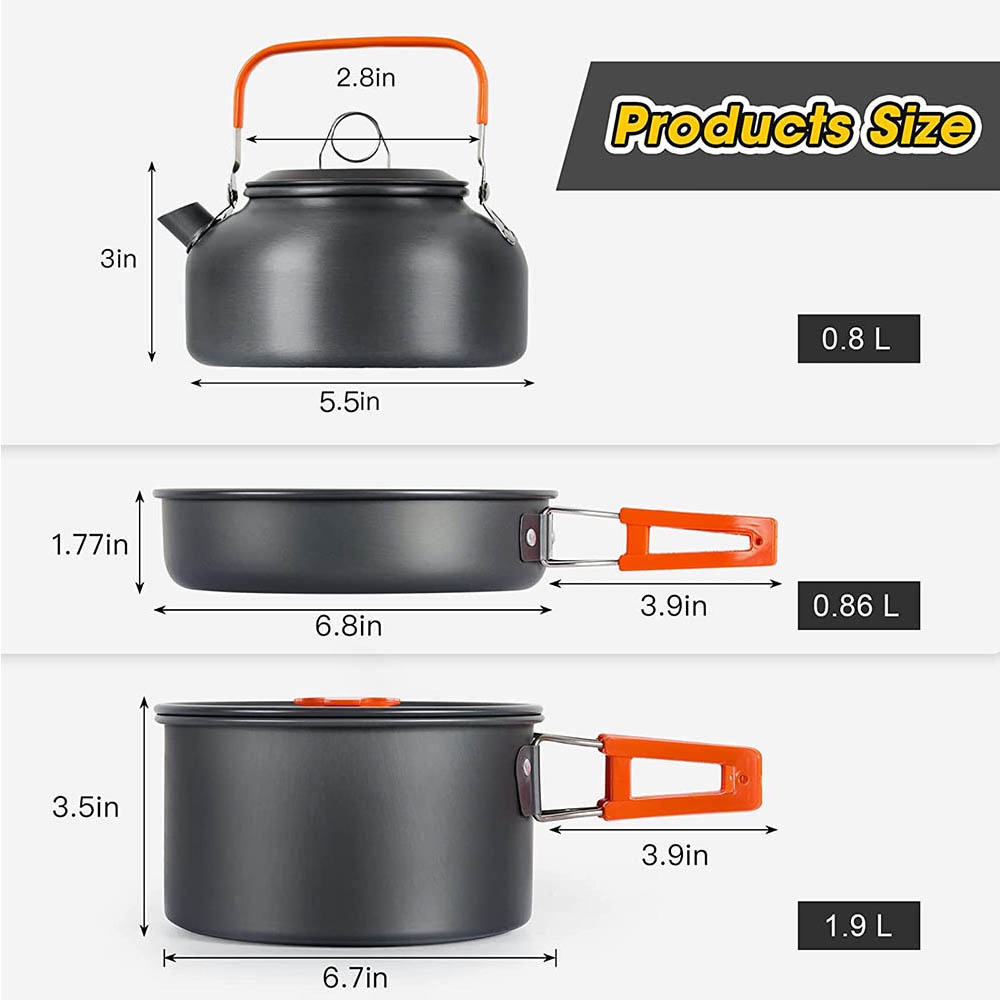 Outdoor camping cooking set, n - Outdoor Camping Kitchen Set ulasan dan harga
