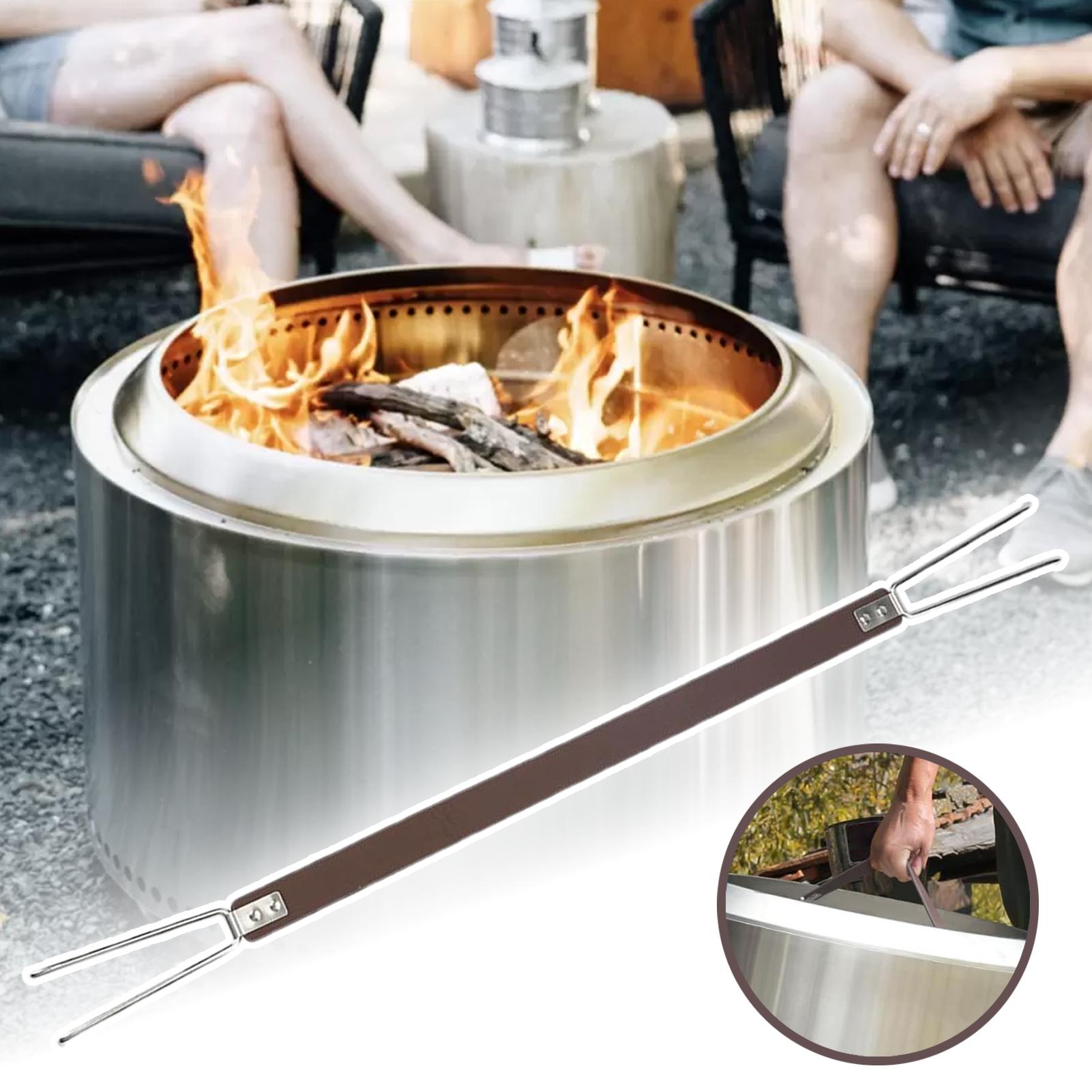 Handle for Fire Pit Lid Fire P - Outdoor Camping Fire Pit ulasan dan harga