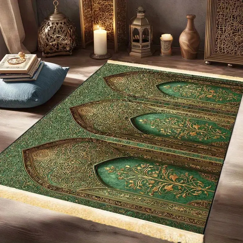 VIKAMA Luxury Muslim Prayer Ma - Outdoor Camping Mats Large ulasan dan harga