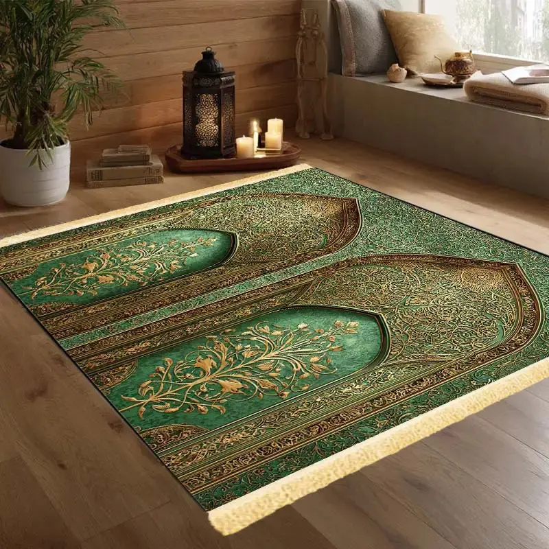 VIKAMA Luxury Muslim Prayer Ma - Outdoor Camping Mats Large ulasan dan harga