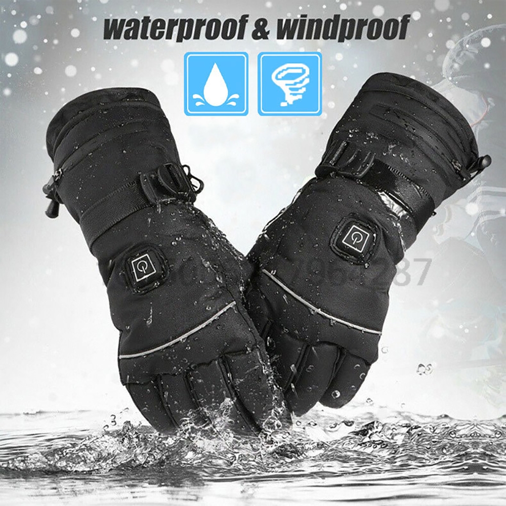 Winter Electric Heated GlovesW - Outdoor Camping Box ulasan dan harga