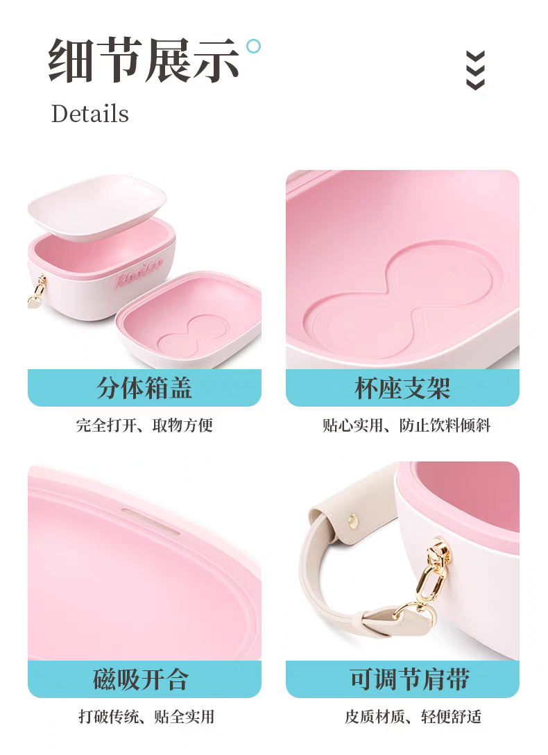 2025 New Dual-Zone Pink Mini C - Outdoor Camping Box ulasan dan harga