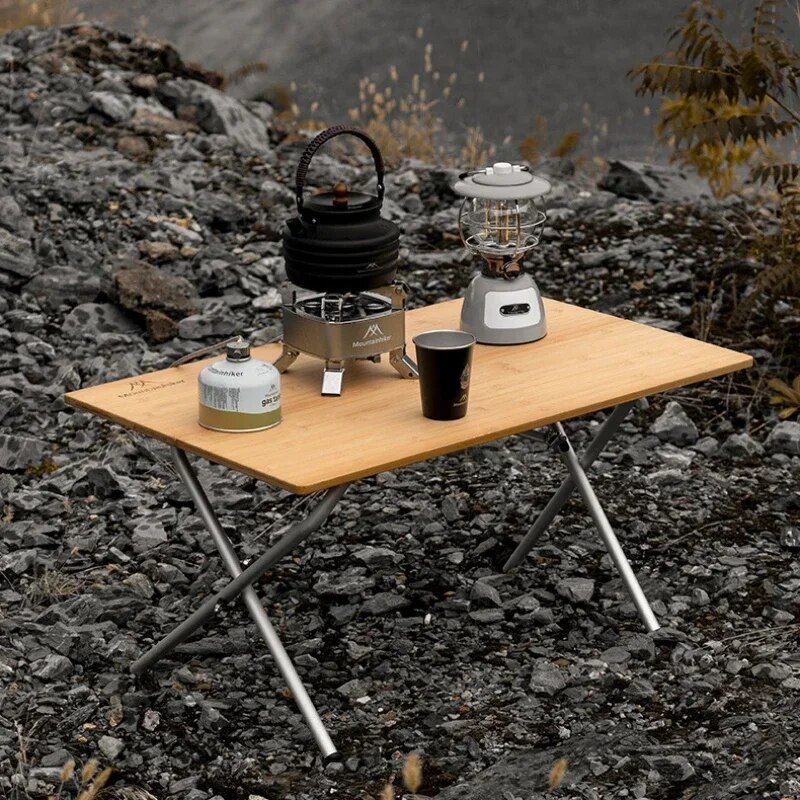 MOUNTAINHIKER Outdoor Camping  - Outdoor Camping Table With Storage ulasan dan harga