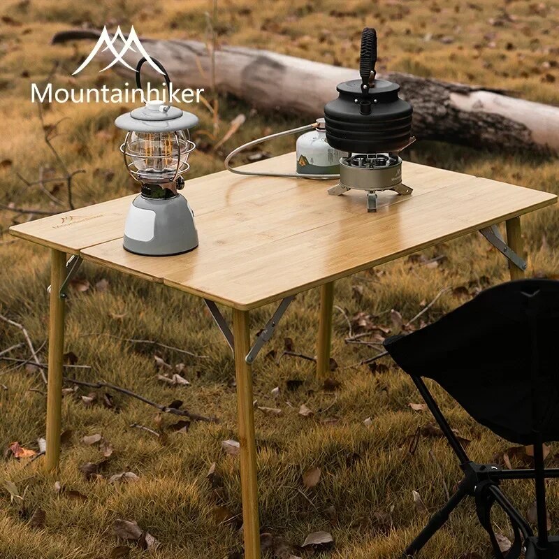 MOUNTAINHIKER Outdoor Camping  - Outdoor Camping Table With Storage ulasan dan harga
