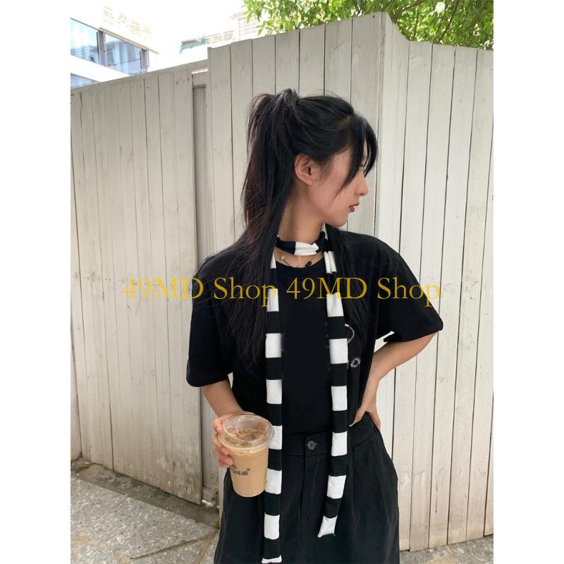 49MD Stripe Pattern Scarf for  - Outdoor Camping Shop ulasan dan harga