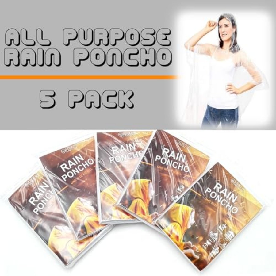 Disposable Rain Ponchos Waterp - Camping Rain Poncho ulasan dan harga