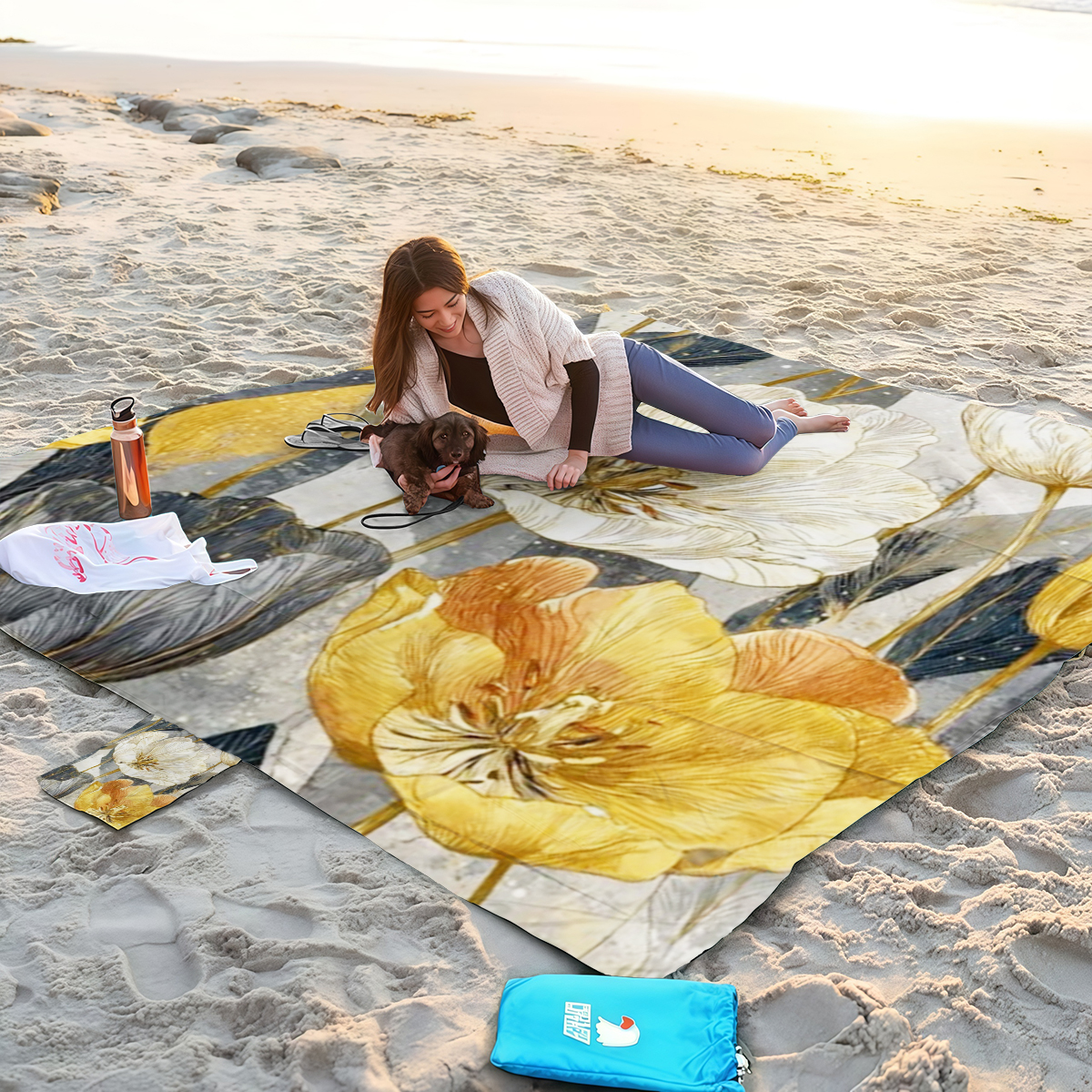 200x240cm Extra Large Bohemian - Outdoor Camping Mats Large ulasan dan harga