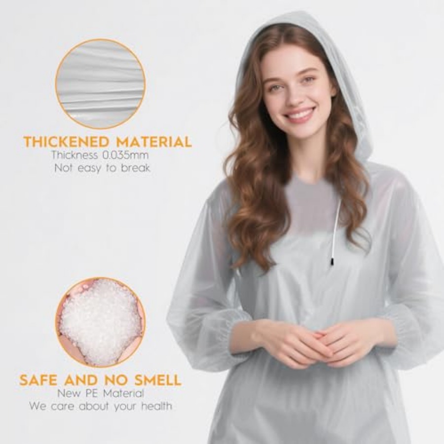 and and Disposable Rain Poncho - Camping Rain Poncho ulasan dan harga