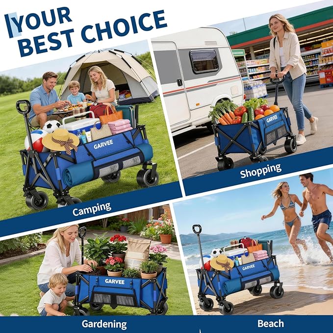 Outdoor Wagon Carts Foldable,  - Outdoor Camping Shop ulasan dan harga