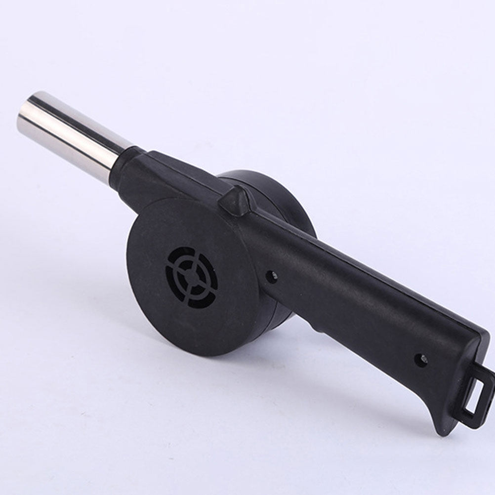Manual Blower Black Hand Crank - Outdoor Camping Fire Pit ulasan dan harga
