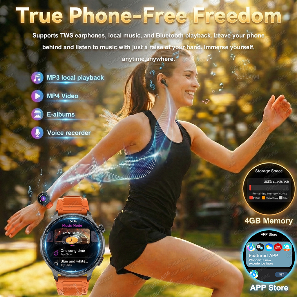 New 4GB Storage Smart Watch GP - Outdoor Camping Japan ulasan dan harga